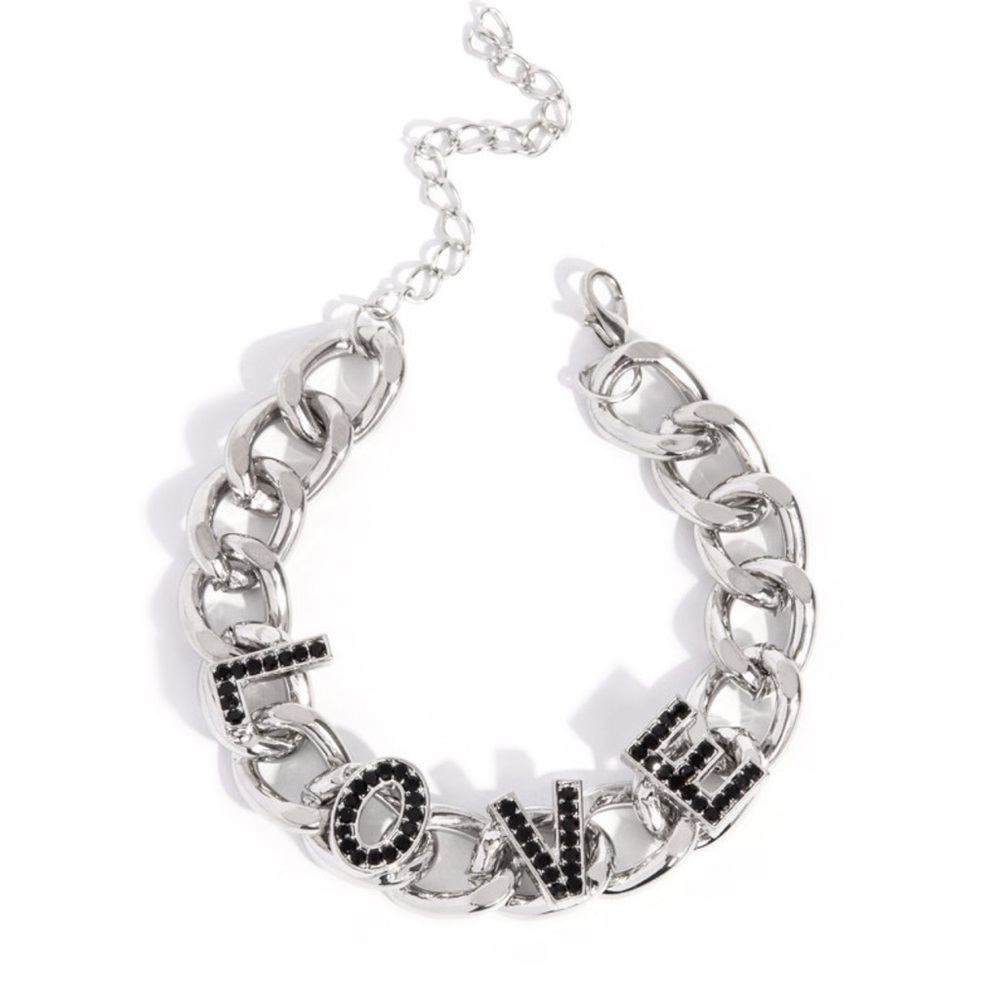 Silver Tone Chain Bracelet